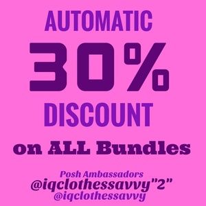 30% Automatic Discount on ALL BUNDLES!